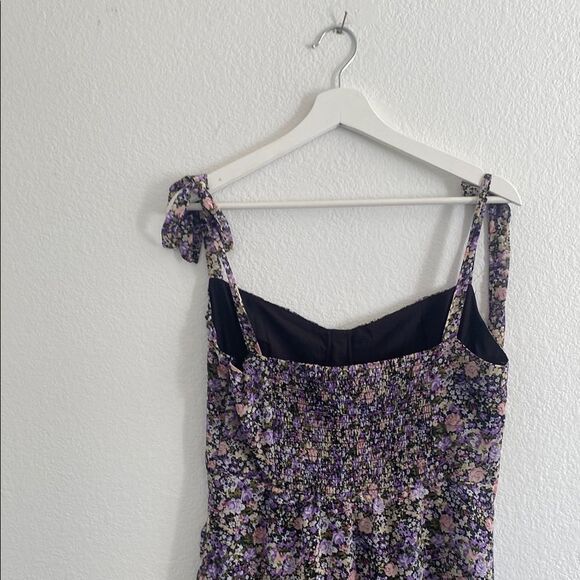 ASTR Floral Purple Dress Size Large - Picture 9 of 9